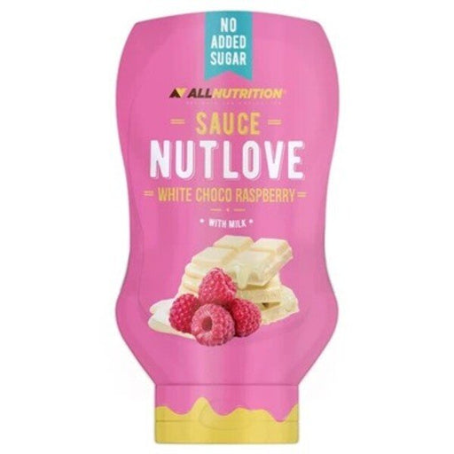 Allnutrition Nutlove Sauce 280 ml. - White Choco Raspberry - Sports Nutrition at MySupplementShop by Allnutrition