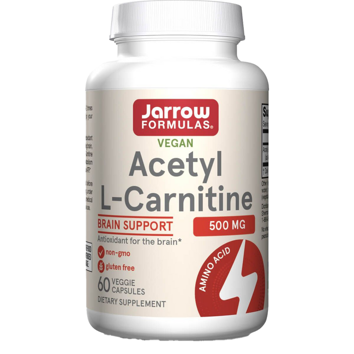 Jarrow Formulas Acetyl-L-Carnitin, 500 mg – 60 Kapseln