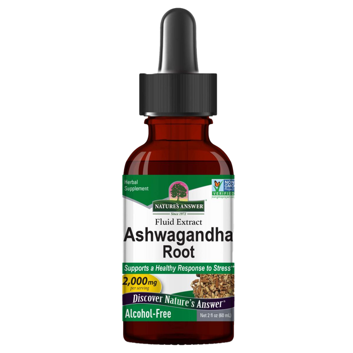 Nature's Answer Ashwagandha Root 2,000mg 2 Oz (60ml)