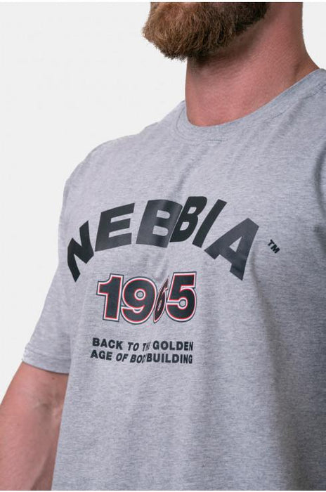 Nebbia Golden Era T-Shirt 192 Light Grey