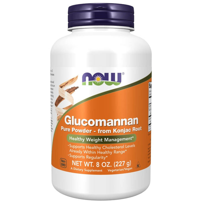 NOW Foods Glucomannan Pure Powder 8oz (227g) - Slimming and Weight Management at MySupplementShop by NOW Foods