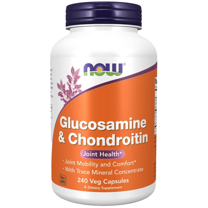 NOW Foods Glucosamine & Chondroitin 240 Capsules