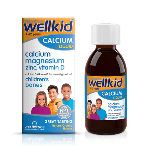 Vitabiotics Wellkid Calcium Liquid 150ml - Children at MySupplementShop by Vitabiotics