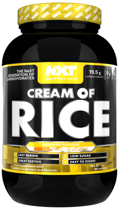 NXT Nutrition Cream of Rice - 2kg