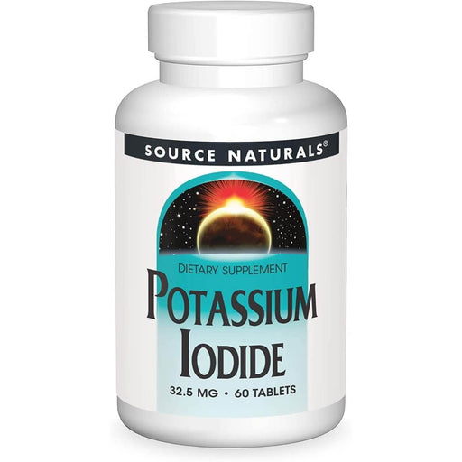 Source Naturals Potassium Iodide 32.5mg 60 Tablets | Premium Supplements at MYSUPPLEMENTSHOP