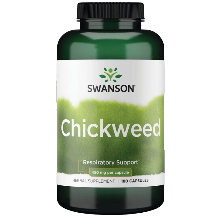 Swanson Chickweed 450mg 180 Capsules