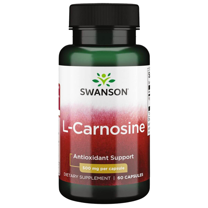 Swanson L-Carnosine 500 mg 60 Capsules