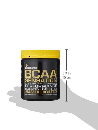 Dedicated Nutrition BCAA Sensation 405g Sour Bombs | High-Quality Sports Nutrition | MySupplementShop.co.uk