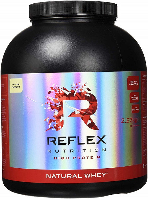 Reflex Nutrition Natural Whey, Vanilla - 2270 grams - Default Title - Protein at MySupplementShop by Reflex Nutrition