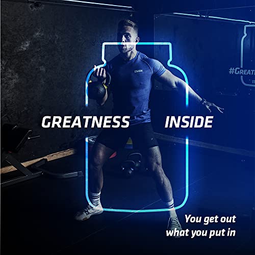 USN Micronized Creatine Monohydrate Powder 500 g: Improve Your Performance With Unflavoured Creatine Energy Boosting Pre train and Post Workout Recovery Powder | High-Quality Creatine | MySupplementShop.co.uk