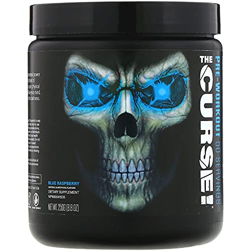 JNX Sports The Curse! Blue Raspberry  250g - Nitric Oxide Boosters at MySupplementShop by Cobra Labs