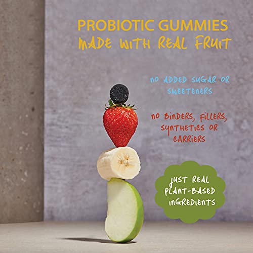 KIKI Health Body Biotics Gummies for Children 4+ | 30 Gummies | SBO Probiotics | Made with Real Fruit | No Added Sugars or Sweeteners | High-Quality Bacterial Cultures | MySupplementShop.co.uk