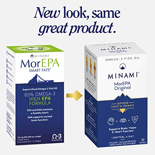 Minami Nutrition MorEPA Smart Fats 120 Capsules | High-Quality Vitamins & Supplements | MySupplementShop.co.uk