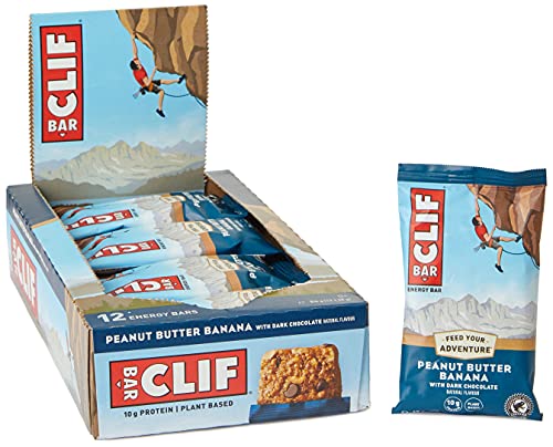 CLIF Bar 12x68g Peanut Butter Banana with Dark Chocolate | High-Quality Sports Nutrition | MySupplementShop.co.uk