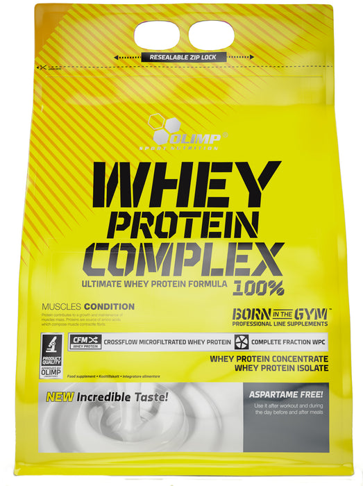 Olimp Nutrition Whey Protein Complex 100%, Strawberry (EAN 5901330044496) - 2270 grams - Protein at MySupplementShop by Olimp Nutrition