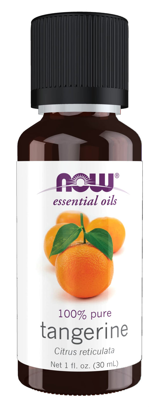 NOW Foods Essential Oil, Tangerine Oil - 30 ml. | High-Quality Carrier & Essential Oils | MySupplementShop.co.uk