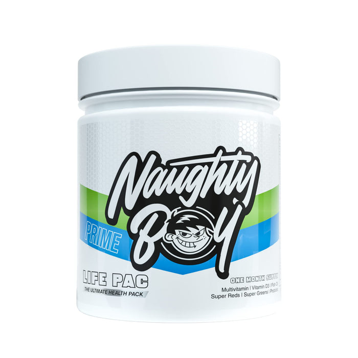 Naughty Boy Prime Life Pac 30 Servings - Health and Wellbeing at MySupplementShop by Naughty Boy