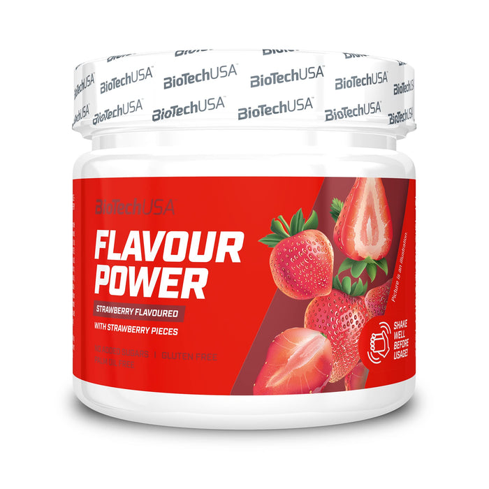 BioTechUSA Flavour Power, Strawberry - 160 grams | High-Quality Health Foods | MySupplementShop.co.uk