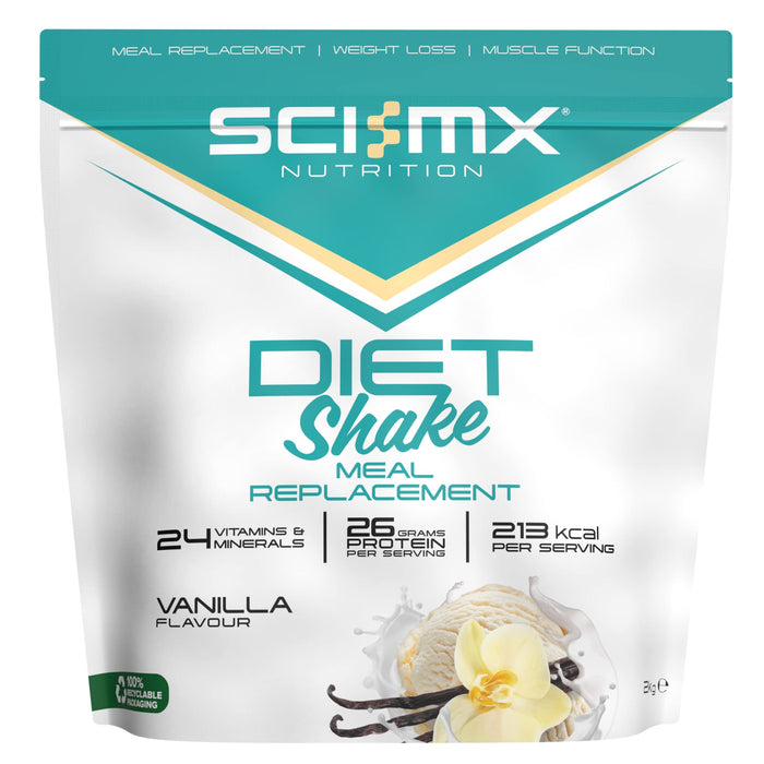 Sci-MX Diet Meal Replacement 2kg Vanilla - Supplements at MySupplementShop by Sci-Mx