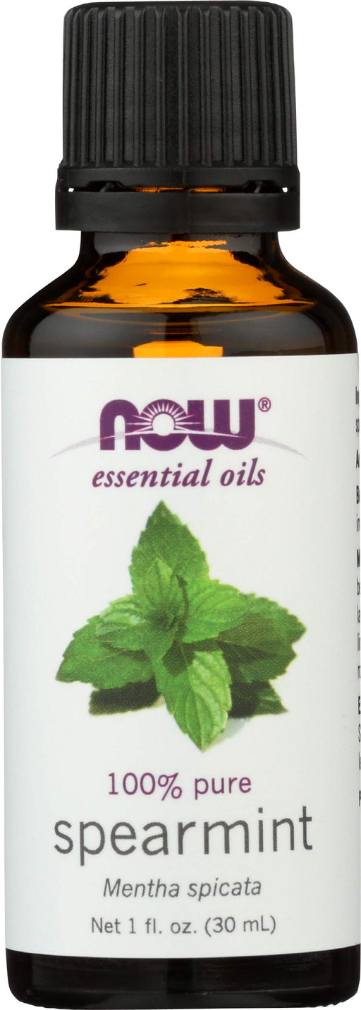 NOW Foods Essential Oil, Spearmint Oil - 30 ml. | High-Quality Health and Wellbeing | MySupplementShop.co.uk