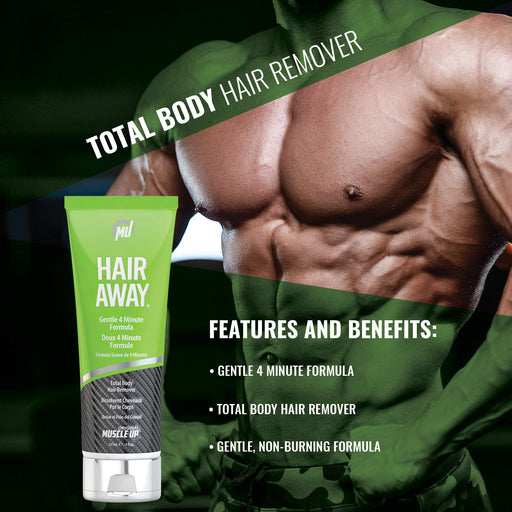 Pro Tan Hair Away, Total Body Hair Remover Cream - 237ml - Accessories at MySupplementShop by Pro Tan