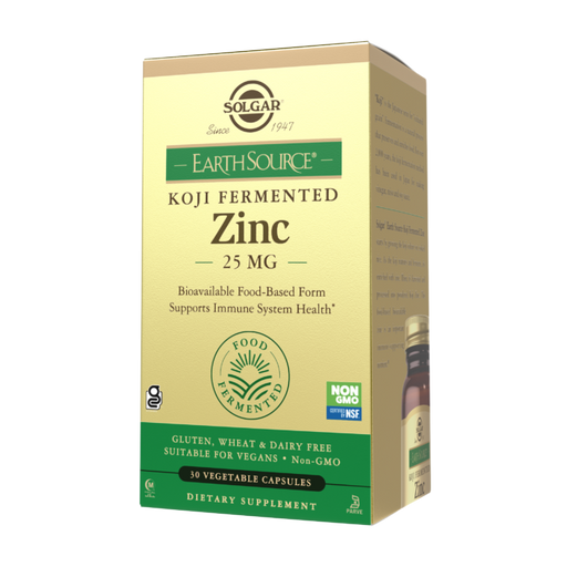 Solgar EarthSource Food-Fermented Koji Zinc | High-Quality Sports Nutrition | MySupplementShop.co.uk