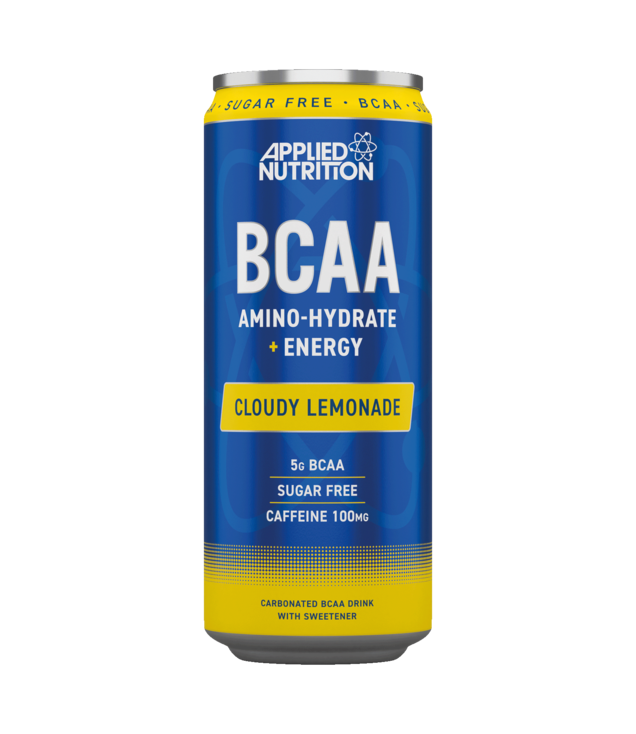 Applied Nutrition BCAA + Caffeine Can 24x330ml Cloudy Lemonade | High-Quality Sports & Health Drinks | MySupplementShop.co.uk
