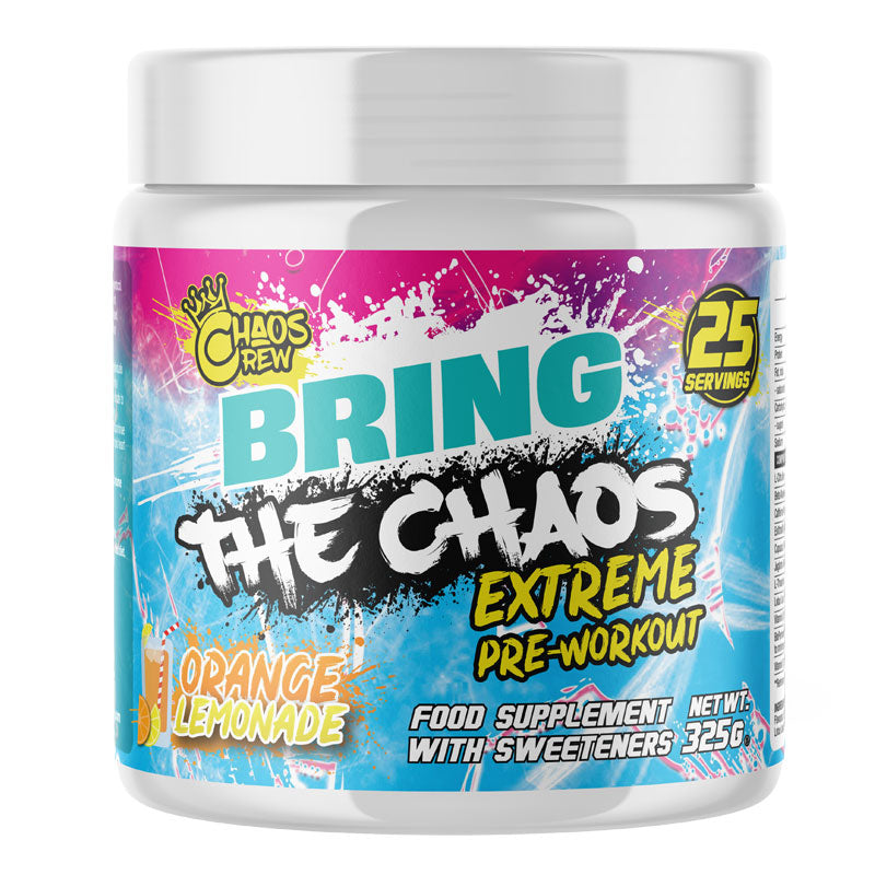 Chaos Crew Bring The Chaos v2 325g Orange Lemonade | High-Quality Health Foods | MySupplementShop.co.uk