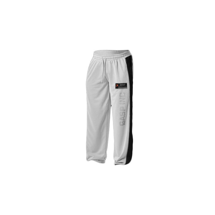 GASP No1 Mesh Pants - White/Black - Small - Pants at MySupplementShop by Gasp