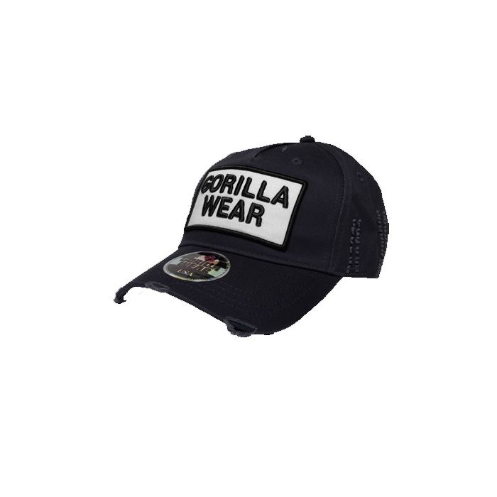 Gorilla Wear Harrison Cap Black/White - Black/White - Cap at MySupplementShop by Gorilla Wear