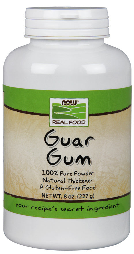NOW Foods Guar Gum, 100% Pure Powder - 227g | High-Quality Health Foods | MySupplementShop.co.uk
