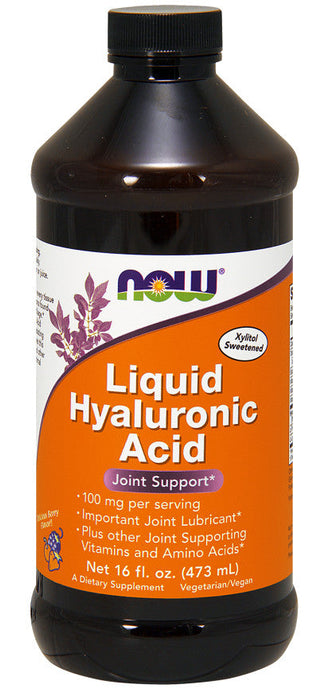 NOW Foods Liquid Hyaluronic Acid - 473 ml. - Joint Support at MySupplementShop by NOW Foods