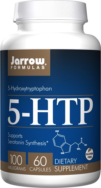 Jarrow Formulas 5-HTP, 100mg - 60 caps | High-Quality Health and Wellbeing | MySupplementShop.co.uk