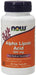 NOW Foods Alpha Lipoic Acid with Vitamins C & E, 100mg - 60 vcaps | High-Quality Health and Wellbeing | MySupplementShop.co.uk