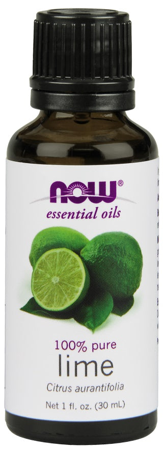 NOW Foods Essential Oil, Lime Oil - 30 ml. | High-Quality Health and Wellbeing | MySupplementShop.co.uk