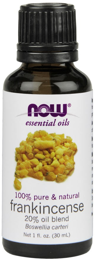 NOW Foods Essential Oil, Frankincense Oil 20% Oil Blend - 30 ml. | High-Quality Essential Oil Blends | MySupplementShop.co.uk