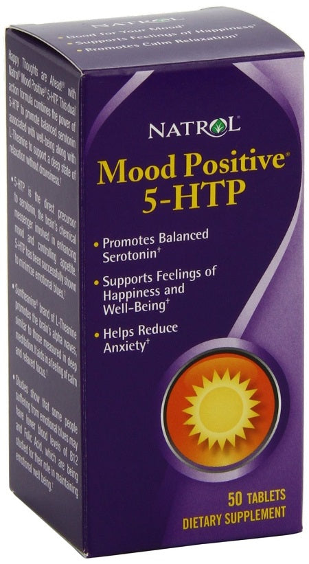 Natrol Mood Positive 5-HTP - 50 tabs | High-Quality Sports Supplements | MySupplementShop.co.uk