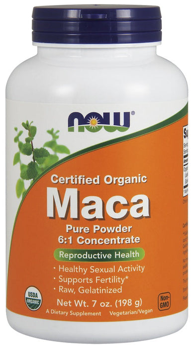 NOW Foods Maca 6:1 Concentrate, Pure Powder - 198g - Sexual Health at MySupplementShop by NOW Foods