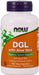 NOW Foods DGL with Aloe Vera - 100 vcaps | High-Quality Health and Wellbeing | MySupplementShop.co.uk