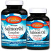 Carlson Labs Norwegian Salmon Oil Complete - 120 + 60 softgels | High-Quality Omegas, EFAs, CLA, Oils | MySupplementShop.co.uk
