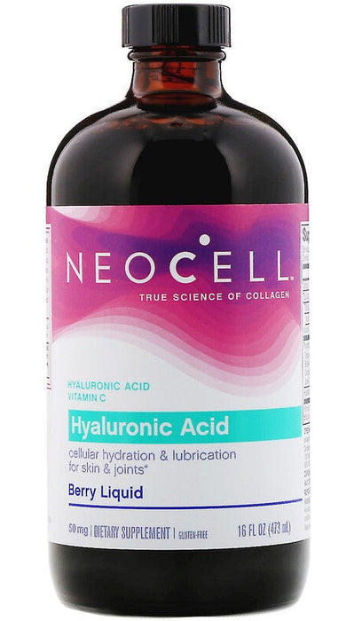 NeoCell Hyaluronic Acid, Blueberry Liquid - 473 ml. - Health and Wellbeing at MySupplementShop by NeoCell