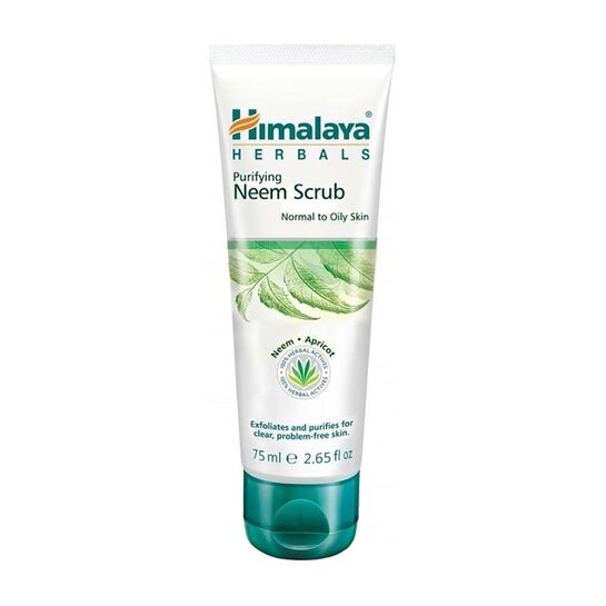 Himalaya Purifying Neem Scrub - 75 ml. | High Quality Skincare Supplements at MYSUPPLEMENTSHOP.co.uk