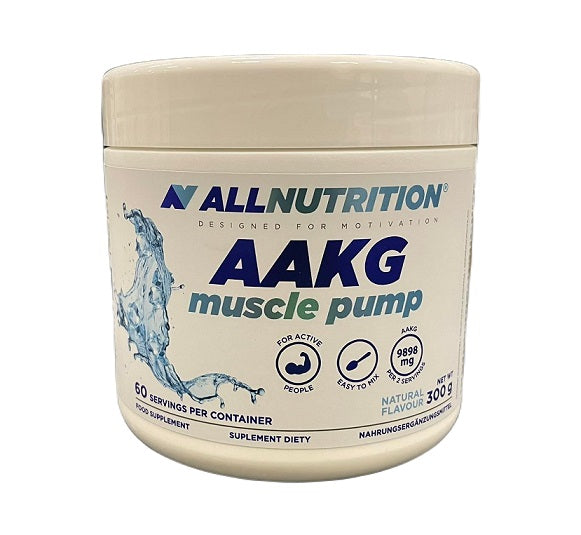 Allnutrition AAKG Muscle Pump, Natural - 300 grams | High-Quality Nitric Oxide Boosters | MySupplementShop.co.uk