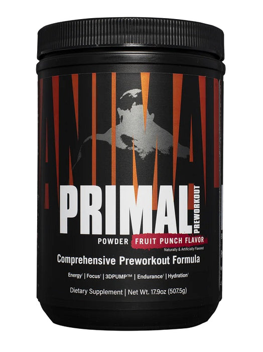 Animal Primal Preworkout Powder, Fruit Punch - 507g - Pre Workout at MySupplementShop by Universal Nutrition