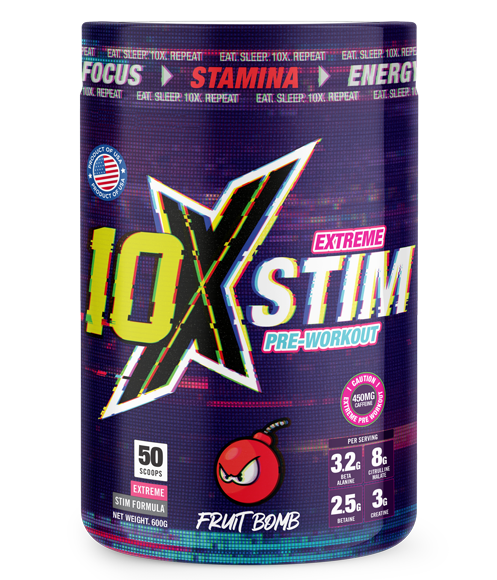 10X Athletic STIM 600g | High-Quality Health & Personal Care | MySupplementShop.co.uk