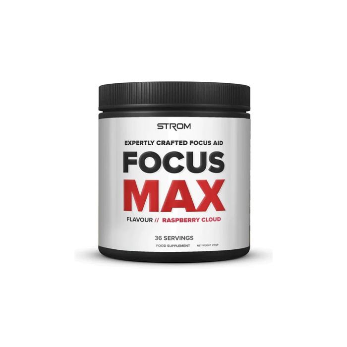 Strom Sports Focus Max 216g - Bubblegum Candy - Focus & Concentration Supplement at MySupplementShop by Strom Sports